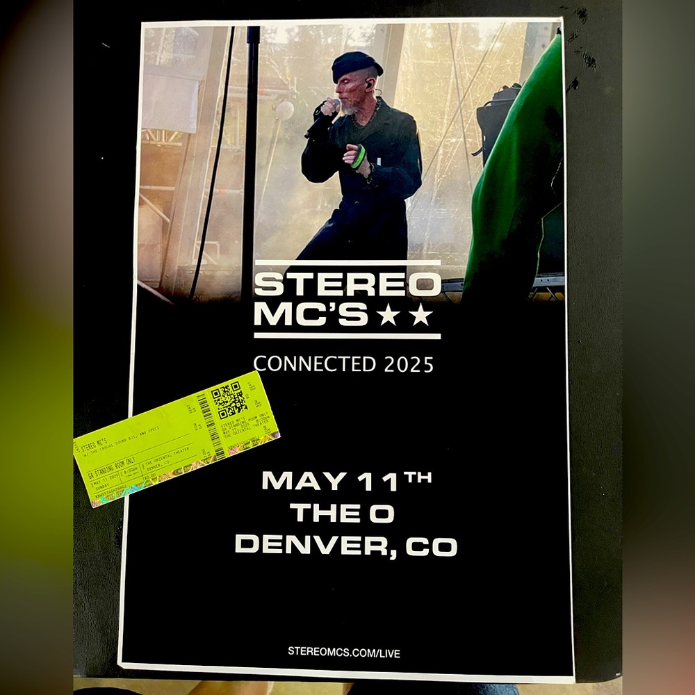 Stereo MC’s Tour Poster
